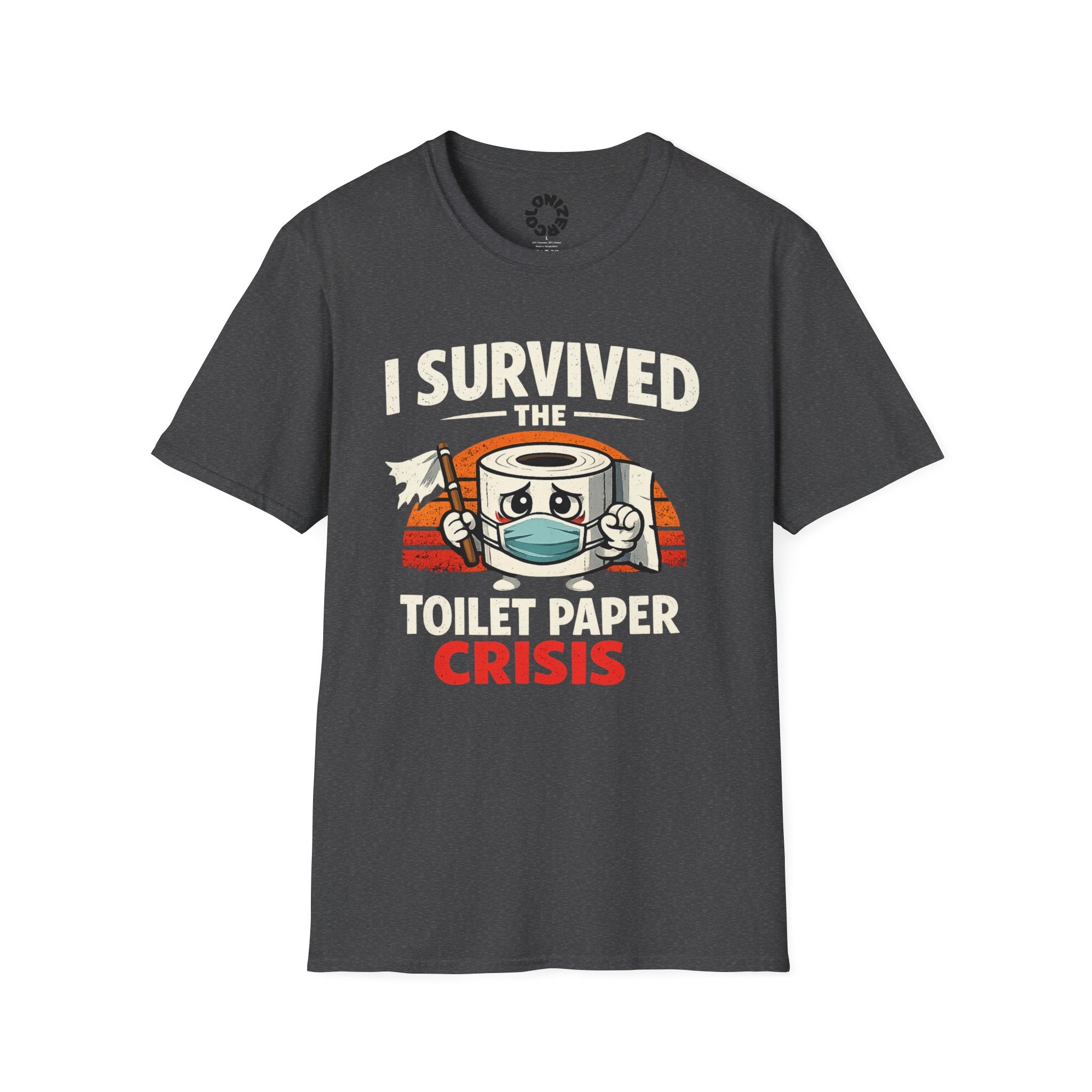 I Survived the Toilet Paper Crisis T-Shirt — Funny Pandemic Humor TeE