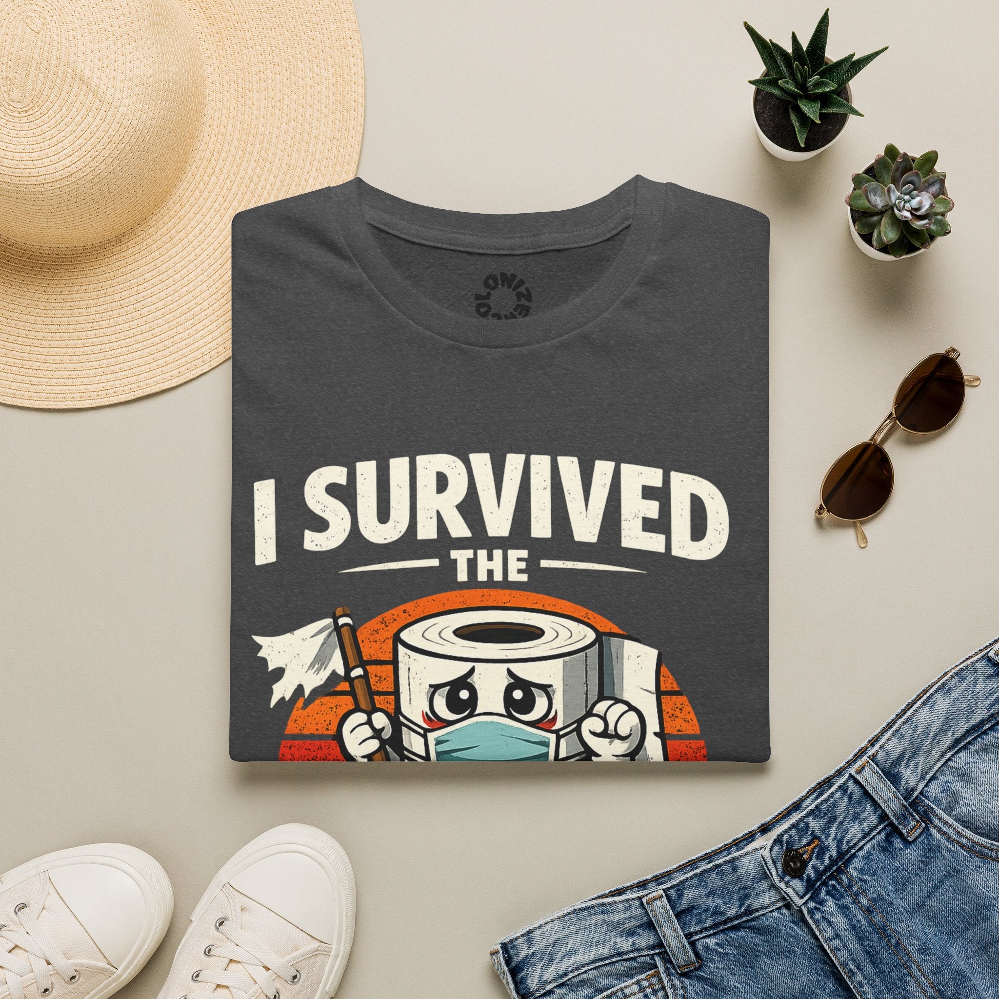 I Survived the Toilet Paper Crisis T-Shirt — Funny Pandemic Humor TeE