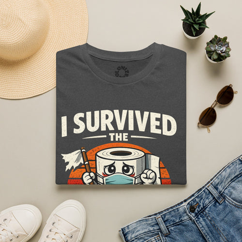 I Survived the Toilet Paper Crisis T-Shirt — Funny Pandemic Humor TeE